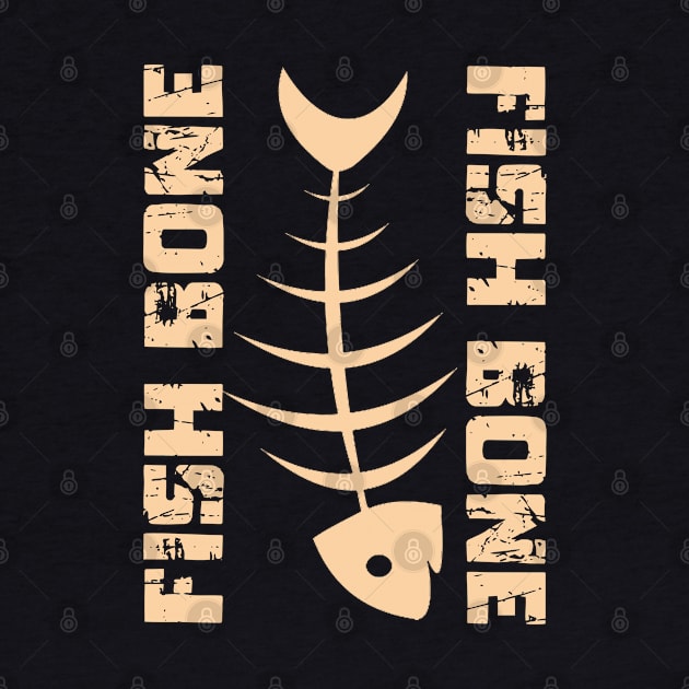 Fish Bone Fanatics by Markyartshop